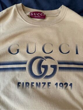 Gucci GG Firenze Logo Tee